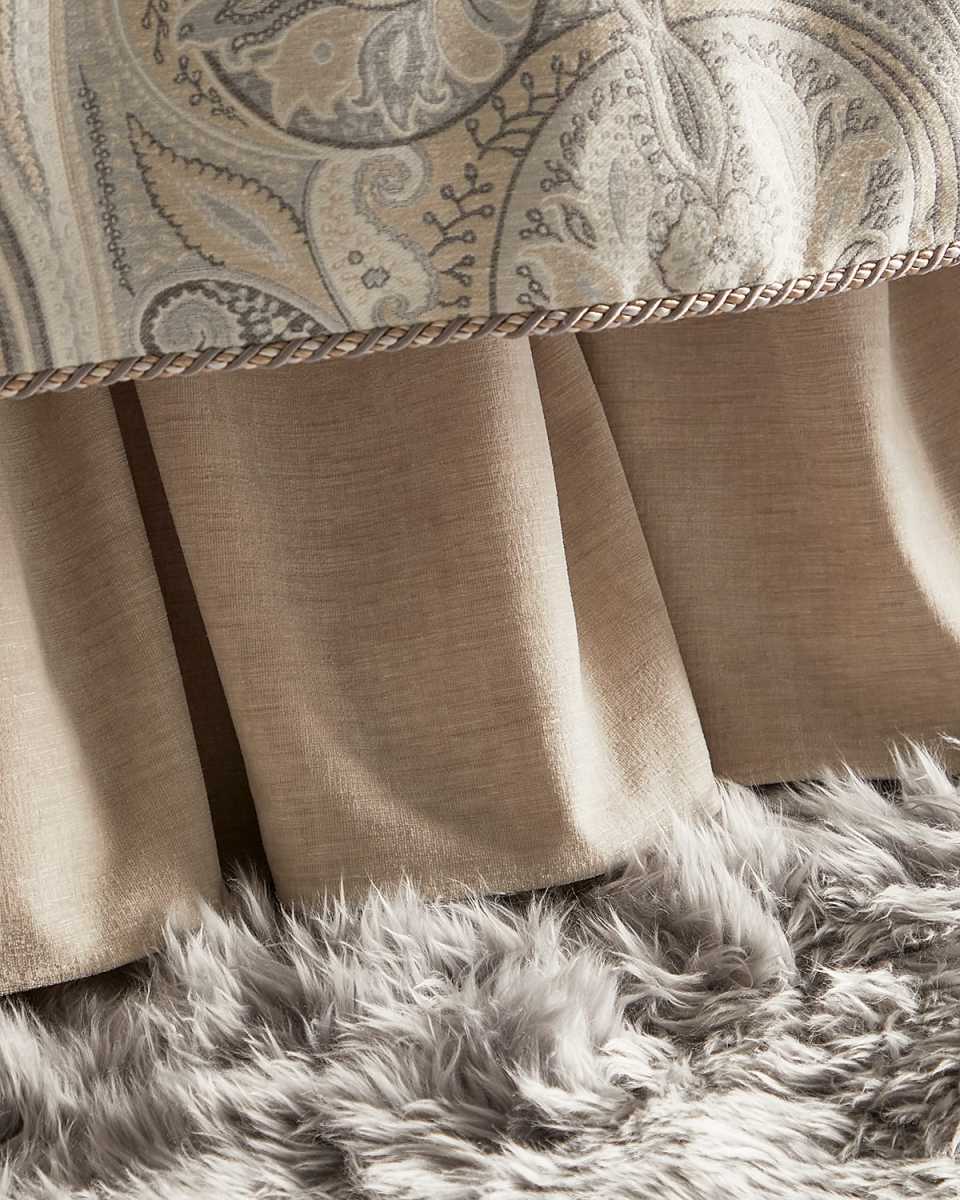 Tuscan Paisley Dust Skirt,